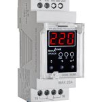 محافظ ولتاژ تک فاز دیجیتال مدل vpjn-20 شیوا امواج