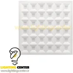 پنل بک‌لایت توکار لنزدار 60×60 برند افشان طلوع 100 وات