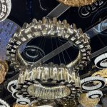 لوستر آویز طرح خورشید – جلوه‌ای درخشان و پرانرژی با طراحی خیره‌کننده